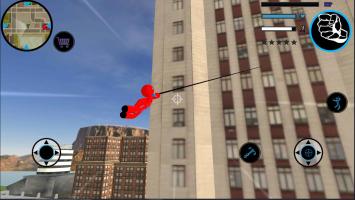 Iron Soider Stickman Rope Hero Gangstar War Crime APK Ảnh chụp màn hình #2