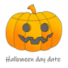 Halloween day date Application icon