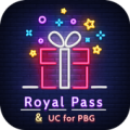 Win Royal Pass and UC for PBG Apk