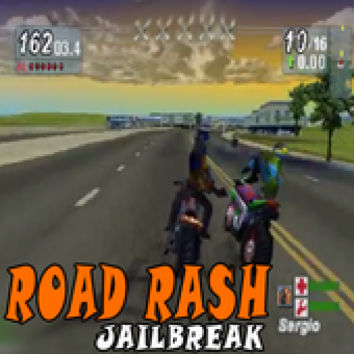 Road rash коды. Road Rash Jailbreak. Road Rash Jailbreak телки. Road Rash Jailbreak ps1лица. Road Rash Jailbreak Монк.