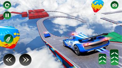 Impossible Police Car Stunt: Mega Ramp Car Racing APK Download for Android