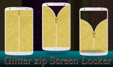 Glitter Zip Screen Locker APK Download for Android