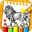 Animal Coloring Games: King Zoo coloring book Lion Download on Windows