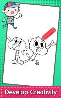 Dawrin's and Gambulll coloring book APK capture d'écran Thumbnail #2