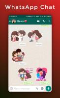 Love &amp; Romantic Stickers For Whatsapp - WAStickers APK צילום מסך #8