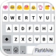 Flat White Emoji Keyboard APK