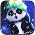 Cute Panda Keyboard Theme Apk