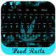 Weed Rasta BLUE keyboard APK