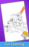 Dawrin's and Gambulll coloring book APK capture d'écran Thumbnail #4