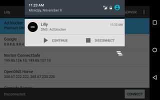 Captura de pantalla de Lilly: DNS Setter APK #10