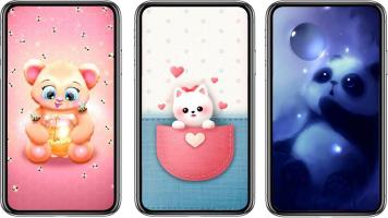 Anteprima screenshot di Cute sfondi animati. Cute wallpaper & wallpapers. APK #8