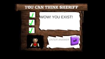 Captura de pantalla de Sheriff Math Teacher In Wild West Mod Scary Hunter APK #3