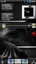 Metal Look Clock widget APK Download for Android