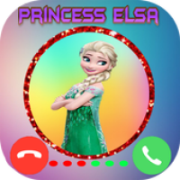 Fake Call From Princess Elsa APK ภาพหน้าปก