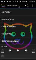 Captura de pantalla de Cat Meow Sounds APK #1