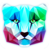 Poly Art puzzle - color by number Game icon