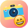 Emoji Photo Sticker Maker Free Application icon