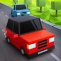 Blocky Cars: Traffic Rush Apk