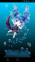 ロック画面アプリ 初音ミク(はつねみく)[ボーカロイド] APK 屏幕截图图片 #2