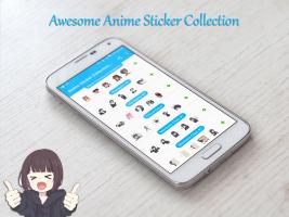 Anime Stickers Collection! WAStickers for Whatsapp APK 螢幕截圖圖片 #1