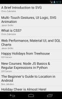 Captura de pantalla de Blog Reader (Treehouse) APK #4