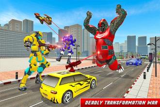 Gorilla Transform Robot: Fighter Jet Robot Battle APK Download for Android