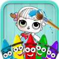 Lol.la Dolls Coloring Book Free Apk