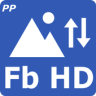 HD Photo save/post on Facebook Application icon