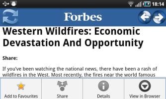 Forbes News APK Screenshot #2