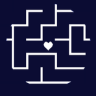 Maze in darkness Game icon