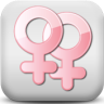 Lcontactos lesbianas Application icon