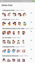 Liebe Aufkleber  WAstickerAPPS APK Download for Android