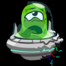 Alien jumping jump Game icon