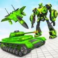 Robot Tank Transformation: Flying Robot Shooting Apk