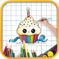 How To Draw Cute Cakes - Step By Step 🎨 Apk