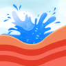 Splash Canyons - Liquid Puzzle Game icon