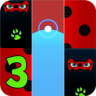 Piano Ladybug Noir Tiles 3 Game icon