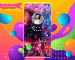 Color Call Screen APK صورة لقطة الشاشة #1