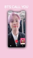 BTS Video Call Real  Prank - Fake Video Call 2020 APK Gambar Screenshot #2