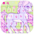 Pink Purple Stylish Unicorn Keyboard Apk