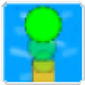 sea green ball Game icon