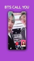 BTS Video Call Real  Prank - Fake Video Call 2020 APK Gambar Screenshot #1