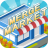 Idle Merge Market - Merge Supermarket in street Game icon