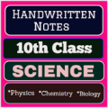 Handwritten Notes of 10th Class Science Apk