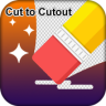 Cut to cutout Application icon