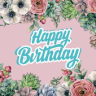 Happy Birthday Quotes Application icon