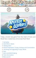 Guide for Rush Wars - House of Rushers APK Gambar Screenshot #2