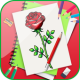 Learn To Draw Beautiful Flowers Step by Step APK