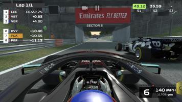 F1 Mobile Racing APK صورة لقطة الشاشة #1