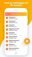 Tikbooster - Fans &amp; Followers &amp; Like APK Screenshot Thumbnail #3